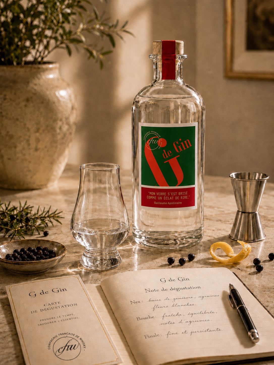 Comment déguster G de Gin ?