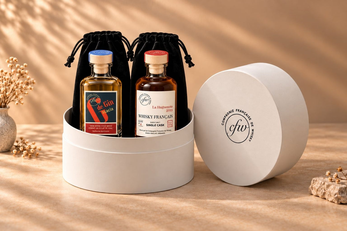 Coffret Premium entreprise CFW 2 bouteilles de 25 cl