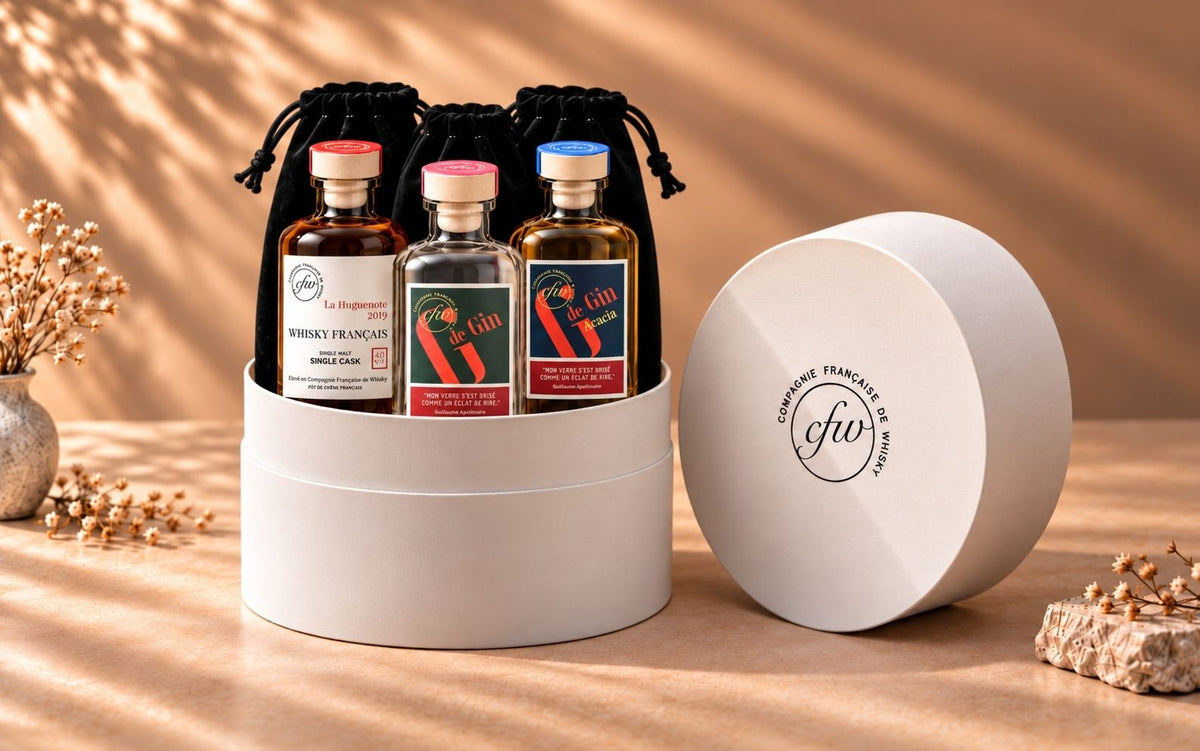 Coffret Premium entreprise CFW 3 bouteilles de 25 cl