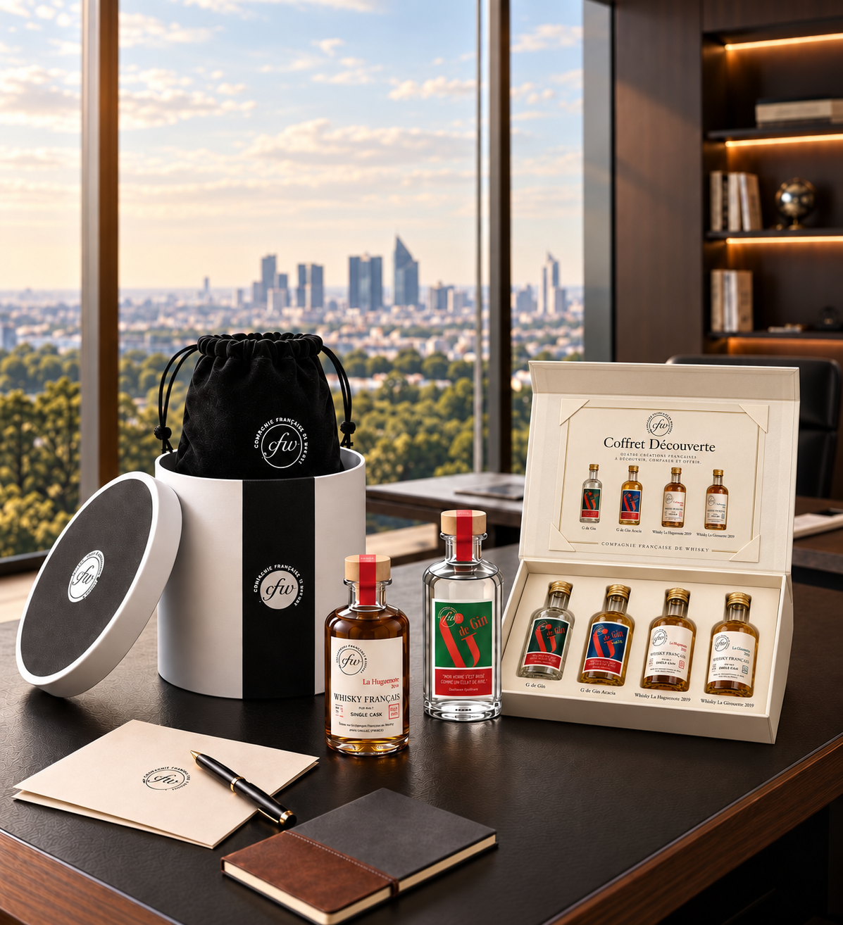 Coffrets cadeaux entreprise CFW