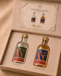 Coffret Découverte Gin — 2 × 5 cl