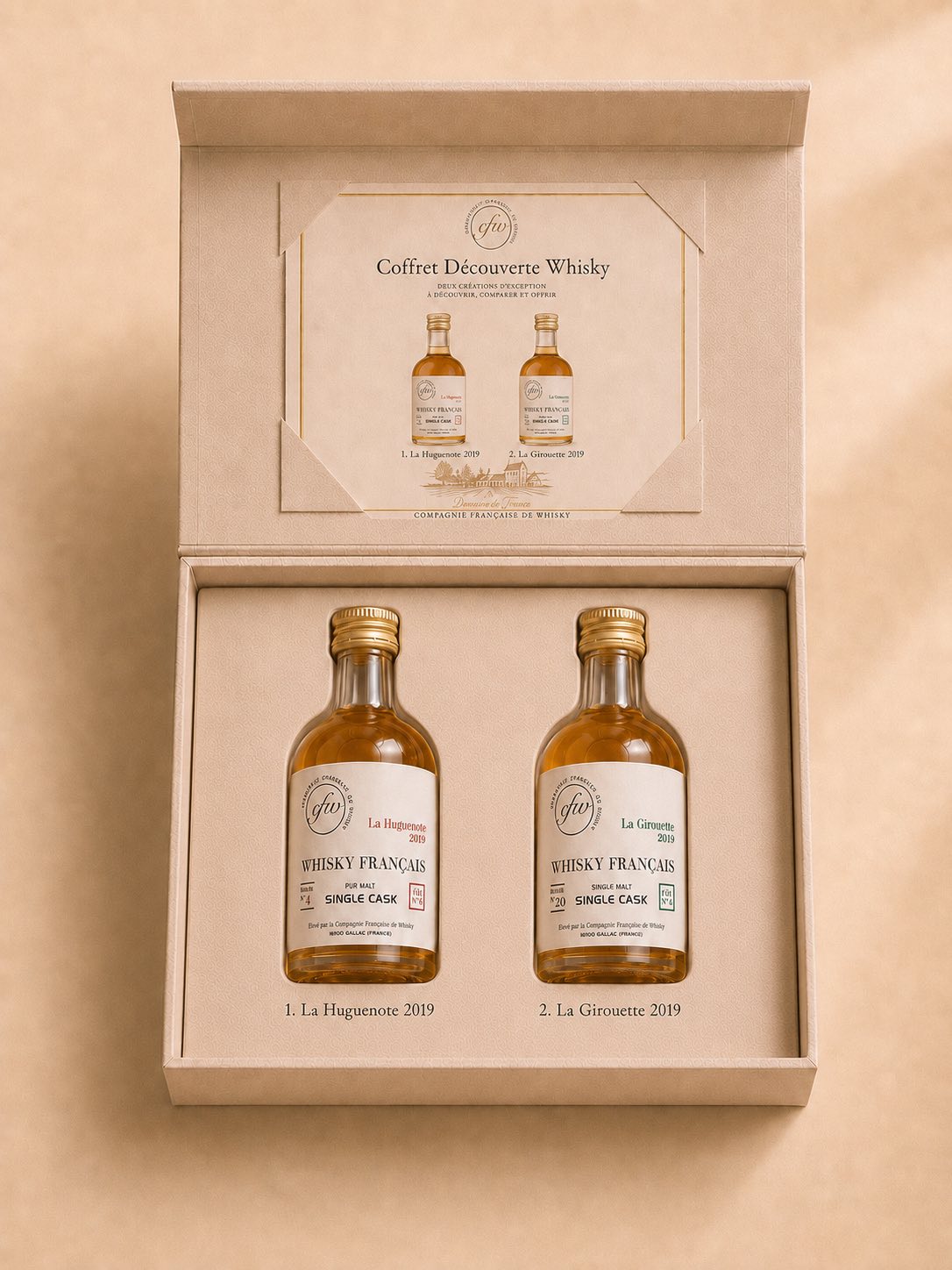Coffret Découverte Whisky — 2 × 5 cl
