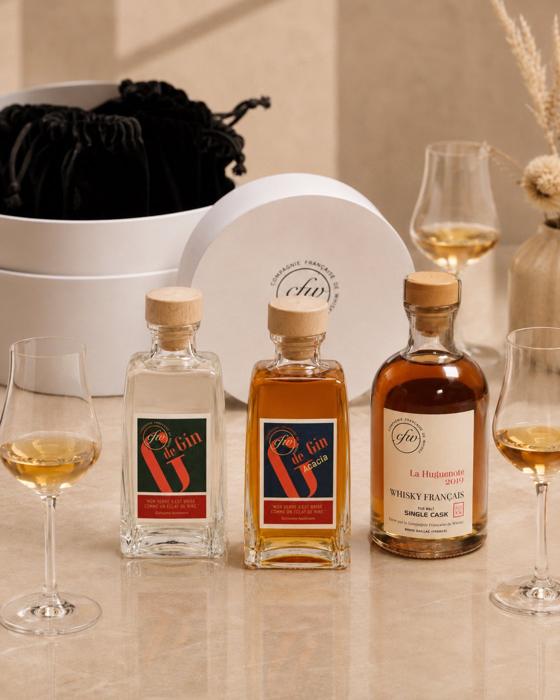 Coffret Premium — 3 × 25 cl