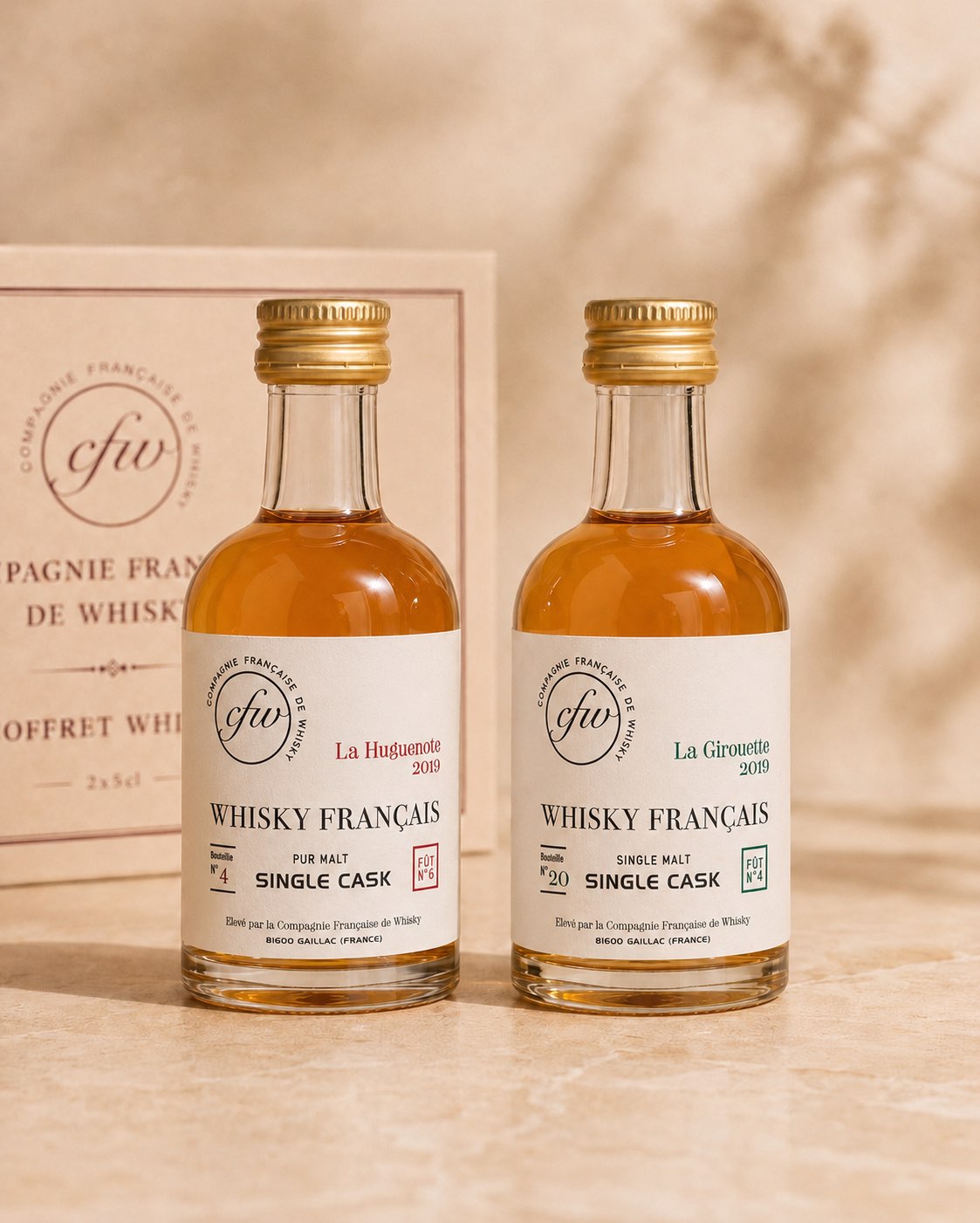Coffret Découverte Whisky — 2 × 5 cl